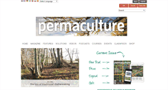 Desktop Screenshot of permaculture.co.uk
