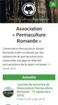 Mobile Screenshot of permaculture.ch